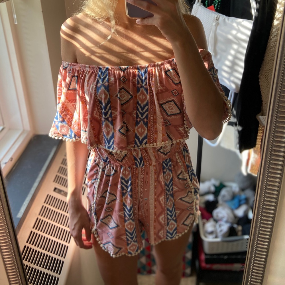 NWT Off the Shoulder Romper